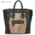 Hot Sale Leopard Couro Moda Designer Designer Bolsas Mulheres